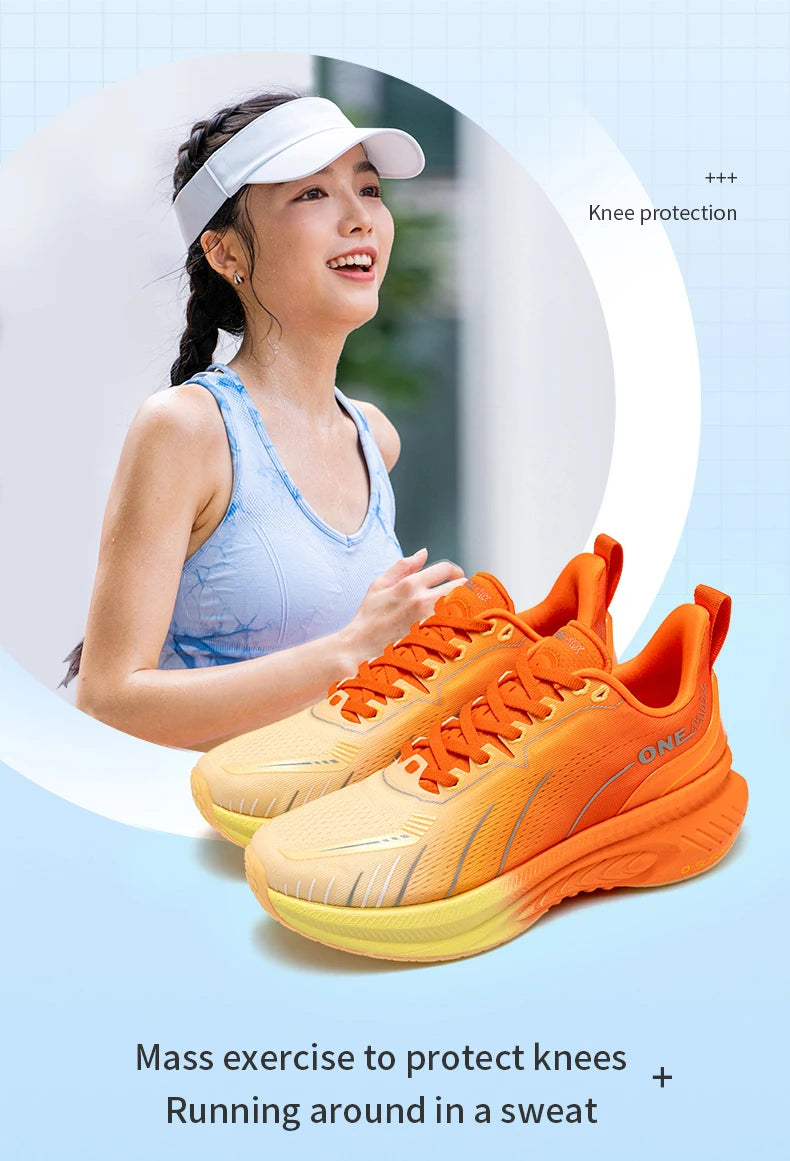 ONEMIX Novos Ténis de Corrida com Amortecimento para Homem, Adequados para Corredores Pesados, com Atacadores, Desportivos, para Mulher, Antiderrapantes, para Atividades ao Ar Livre, Ténis Desportivos Masculinos