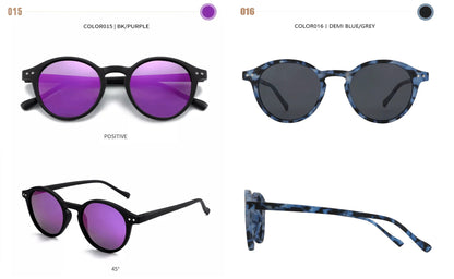 ZENOTTIC (S Size) Retro Circular Polarized Sunglasses 2026 2025 Men Women Vintage Small Round Sun Glasses UV400 Goggles Shades