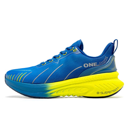 Zapatillas de running ONEMIX para hombre: zapatillas deportivas para fitness al aire libre, antideslizantes, con amortiguación, ultraligeras, con sujeción y cómodas. Zapatillas deportivas para hombre.