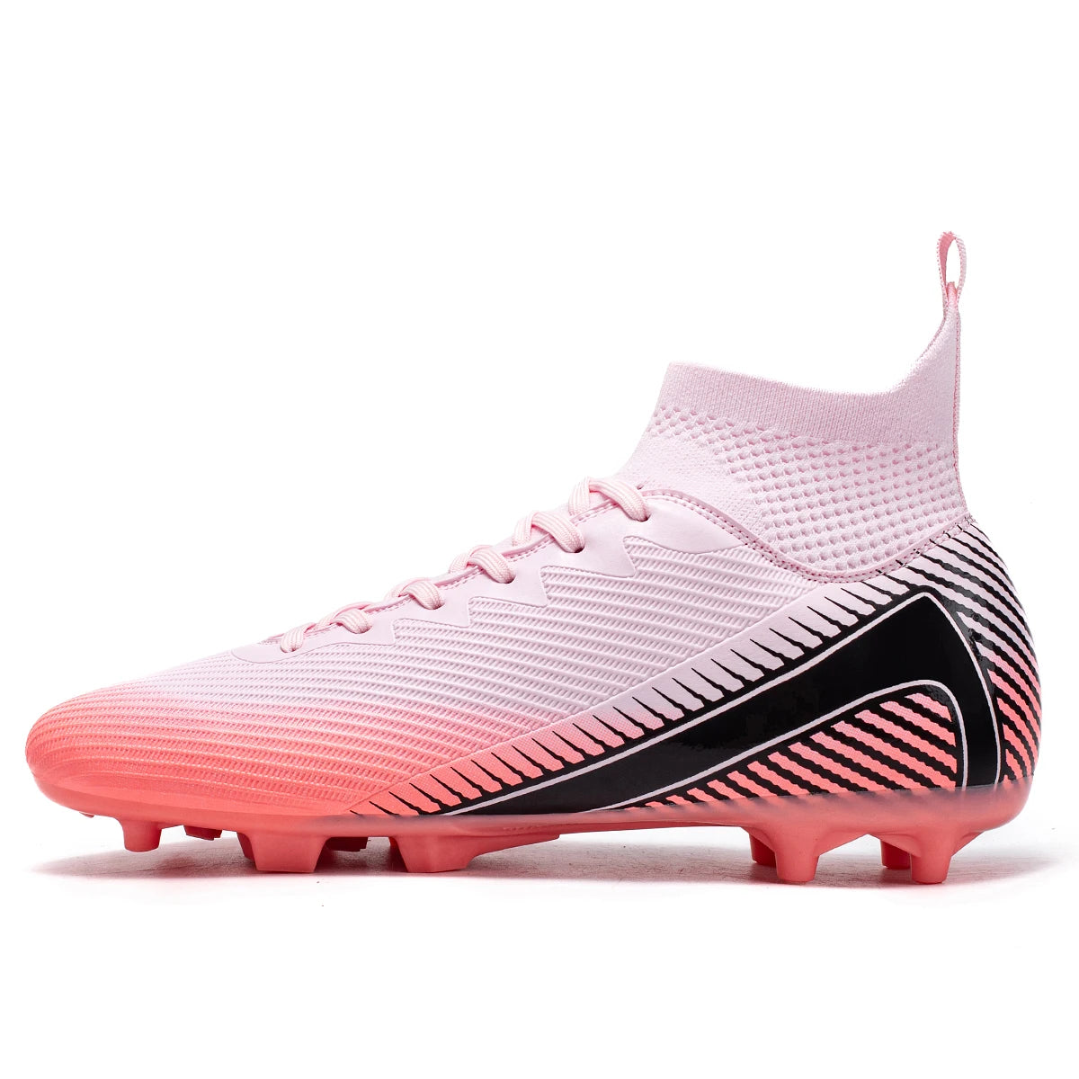 Professional Grass AG FG Soccer Shoes PU Fabric Integrated Upper TPU Tough Sole Wear Resistant Anti-slip Youth Footwear