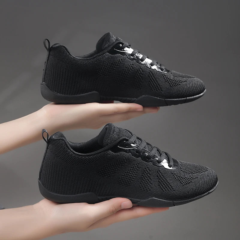 Zapatillas blancas de baile para niñas Marwoo: zapatillas ligeras para entrenamiento de animadoras, caminar y tenis; zapatillas deportivas de moda para mujer 2316