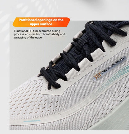 361 Degrees N40 Men Running Shoes Trendy Rebound Cushioning Soft Durable Airy Mesh Stable Lightweight Male Sneakers 672532207