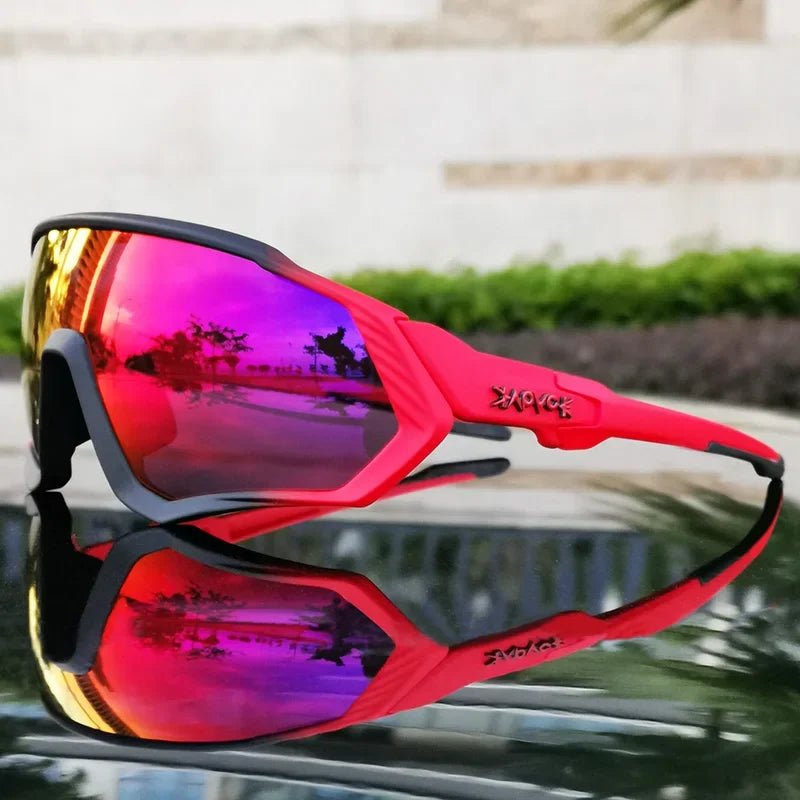 Kapvoe Herren-Marken-Angelbrille, Mountainbike- und Radfahrbrille, Damen-Rennradbrille, Fahrradbrille, Radsportbrille, Oculos Ciclismo