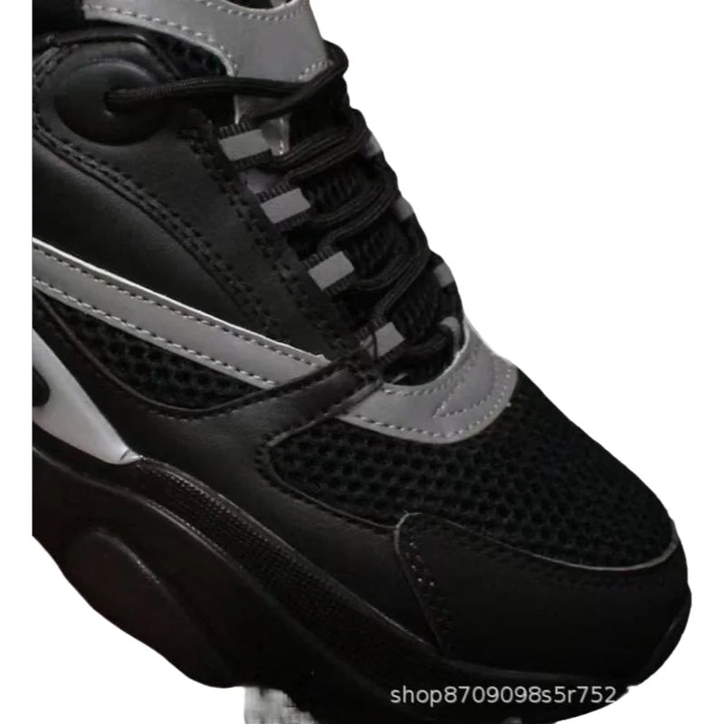Retro Thick Bottom Dad Shoes Casual Running Sneakers Breathable Anti-slip Wear-resistant Spring Summer Autumn Winter Unisex
