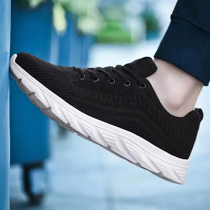 Sports Men's Running Jogging Shoes Casual Sneakers Outdoor Lace-Up Breathable Mesh Light Tennis Outdoor Walking Size 39-46