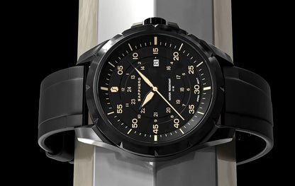 Montre pour homme SAPPHERO – Montre à quartz de luxe, étanche jusqu'à 50 m, équipée d'un mécanisme importé et d'un boîtier en acier inoxydable – Une idée cadeau idéale pour homme.