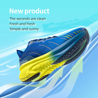 Zapatillas de running ONEMIX para hombre: zapatillas deportivas para fitness al aire libre, antideslizantes, con amortiguación, ultraligeras, con sujeción y cómodas. Zapatillas deportivas para hombre.