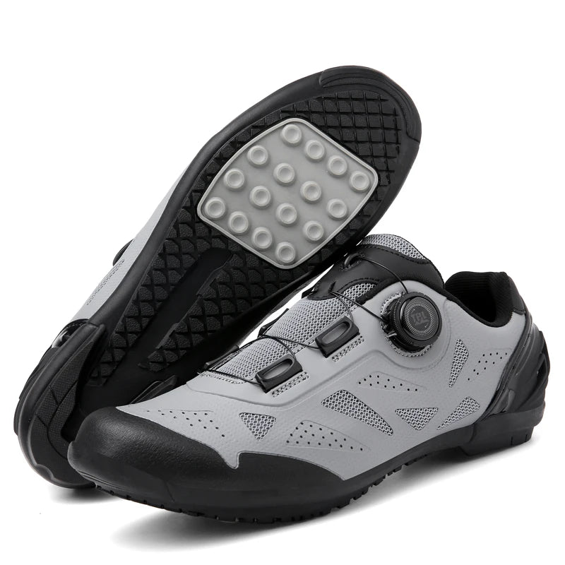 Men Non Locking Mountain Bike Shoes Without Cleats Road Bicycle Rb Speed Non Cleat Cycling Shoes Sneaker Flat Pedal Mtb Women