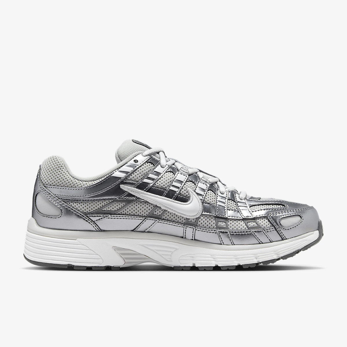 Nike Originals P-6000 Låga snörskor för damer, slitstarka fritids- och sportskor IO3496-001