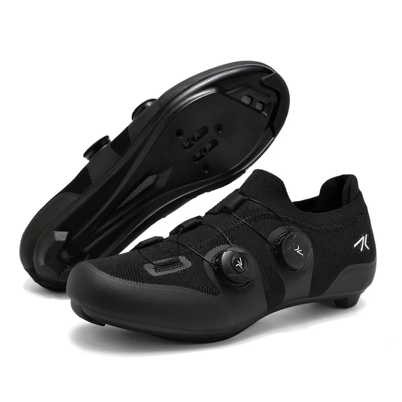 Men Mtb Cycling Shoes New Women Pink Self-Locking Cleats Speed Road Bicycle Shoes Flat Trail Racing SPD Mountain Bike Sneakers
