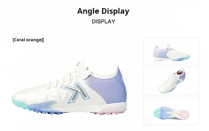 Chuteiras de treino Kelme para homem Tf Broken Nails, para relva artificial, antiderrapantes, para jovens, em pele de bezerro, para competição