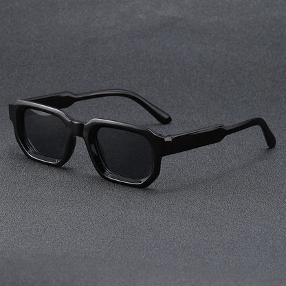 4pcsNew Men Vintage Rectangle Frame Sunglasses Fashion Retro Sun Glasses Luxury Brand Design Glasses UV400 Eyewear Women Goggles