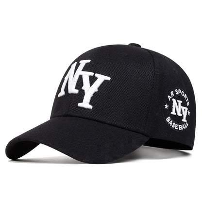 Unisex Letter Embroidery Baseball Caps Spring and Autumn Outdoor Adjustable Casual Hats Sunscreen Hat Sports Cap
