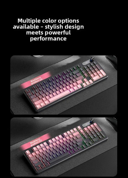 Wired Silent Keyboard Gaming Keyboard Magnetic Mechanical Wired for Pro Gaming Rapid Trigg 8000Hz 128K Rate