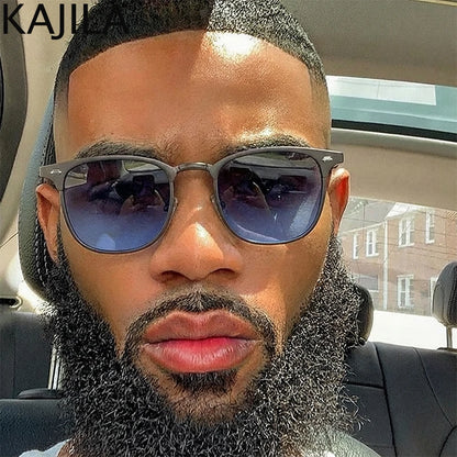 Steampunk Square Sunglasses Men 2026 Luxury Brand Metal Frame Retro Punk Sun Glasses Male Driving Shades Vintage Eyewear UV400