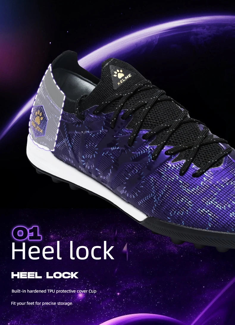 Scarpe da calcio KELME per adulti da uomo Disease Electric 3.0, tacchetti corti MG, scarpe professionali per partite e allenamento, traspiranti