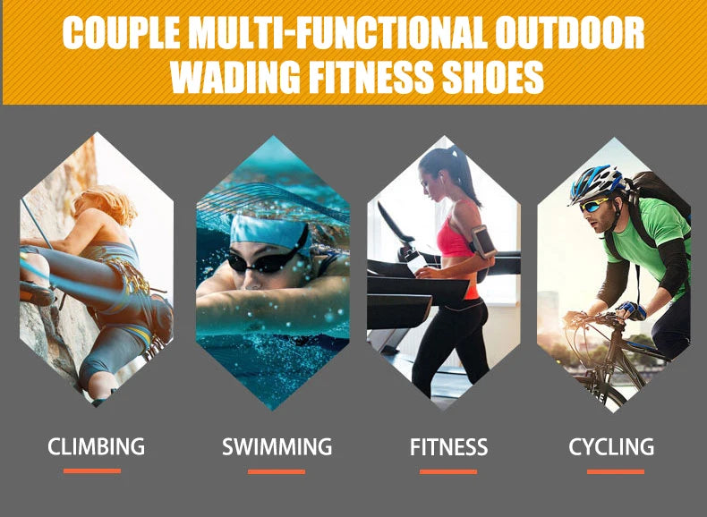 EOCENE – buty sportowe do uprawiania sportów na świeżym powietrzu dla mężczyzn i kobiet, typu „barefoot”, szybkoschnące, plażowe, pływackie, fitnessowe, do brodzenia, wędrówek i jazdy na rowerze – buty wodne