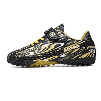 Chaussures de Football professionnelles pour enfants, bottes de terrain de Football d'intérieur pour hommes, chaussures de Football originales TF/AG, crampons de société, entraînement sur gazon rapide