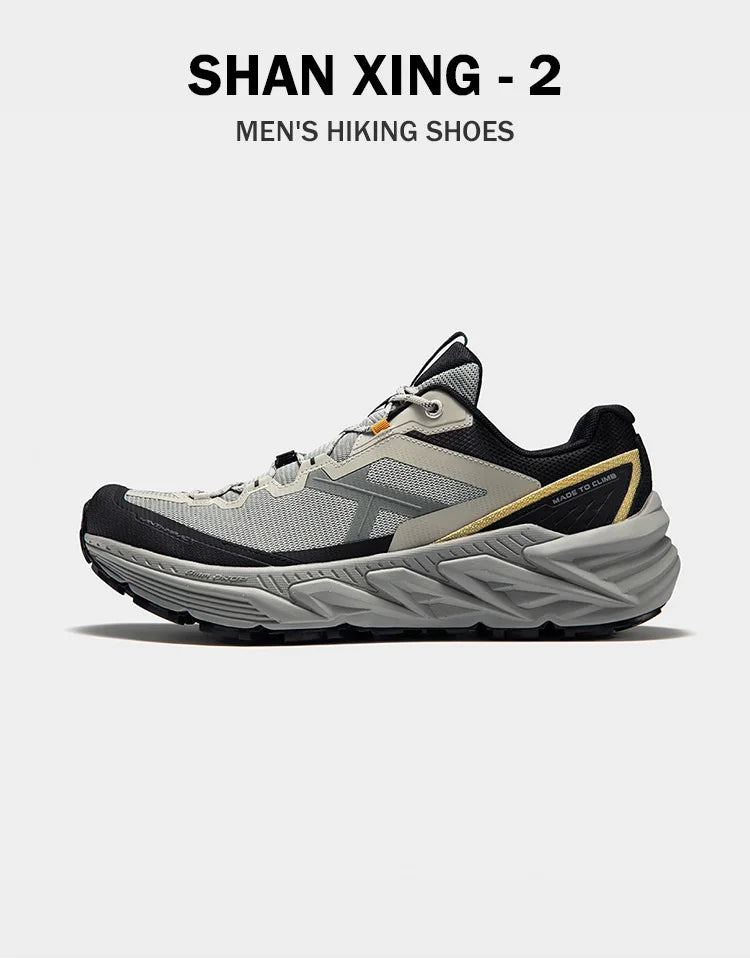 KAILAS SHAN XING -2 Male Brand Sneakers Hiking Shoes for Men Outdoor Sports Mountaineering Trekking Breathable Shoes KS2432166