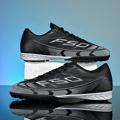 Chaussures de football pour hommes de haute qualité F50-Hyperfast, crampons de football pour terrain synthétique, baskets pour garçons, chaussures de football d'entraînement FG, Chuteira Campo 35-45