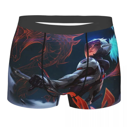 Ornn League of Legends LOL Jogos MOBA Cuecas Cuecas respiráveis Roupa interior masculina Calções sensuais Boxers