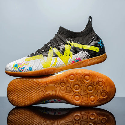 Men Soccer Shoes Professional Match TF Football Boots Unisex Ultralight Match Hot Sale Women Sneakers High-quality Breathable