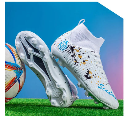 Men Professional Soccer Shoes Non-slip Football Boots Unisex Breathable Futsal Sports New Cleats Drop Shipping Ultralight