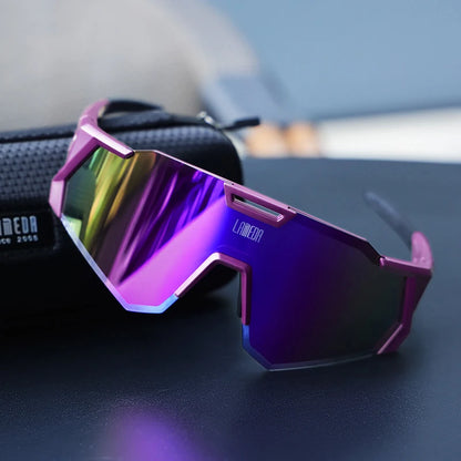 Lameda Outdoor Cycling Glasses Sports Polarized  Road Bike Glasses Mountain Bicycle Sunglasses Cycling Goggles Eyewear Goggles W