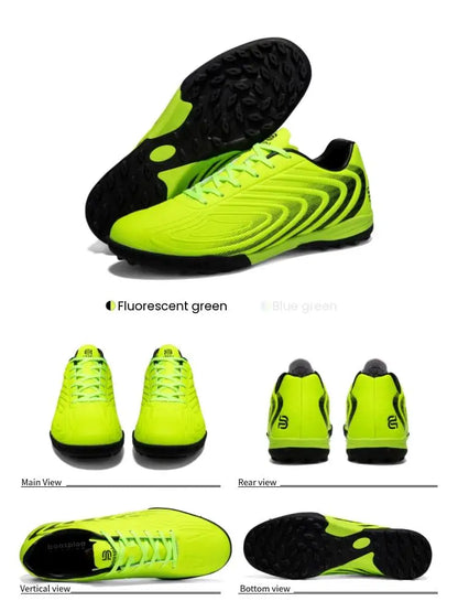 Baasploa Men Football Shoes New Arrival Comfort Lightweight Turf Training Soccer Shoes Professional Male Soft Sneakers Non-Slip