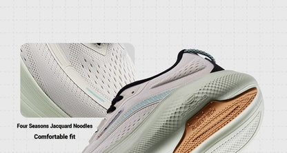 361 Degrees N40 Men Running Shoes Trendy Rebound Cushioning Soft Durable Airy Mesh Stable Lightweight Male Sneakers 672532207