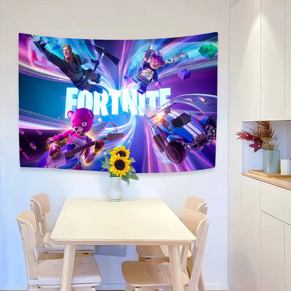 Game F-Fortnite flag Decoration Art Picnic Party Home Hanging Camping Outdoor Party Banner