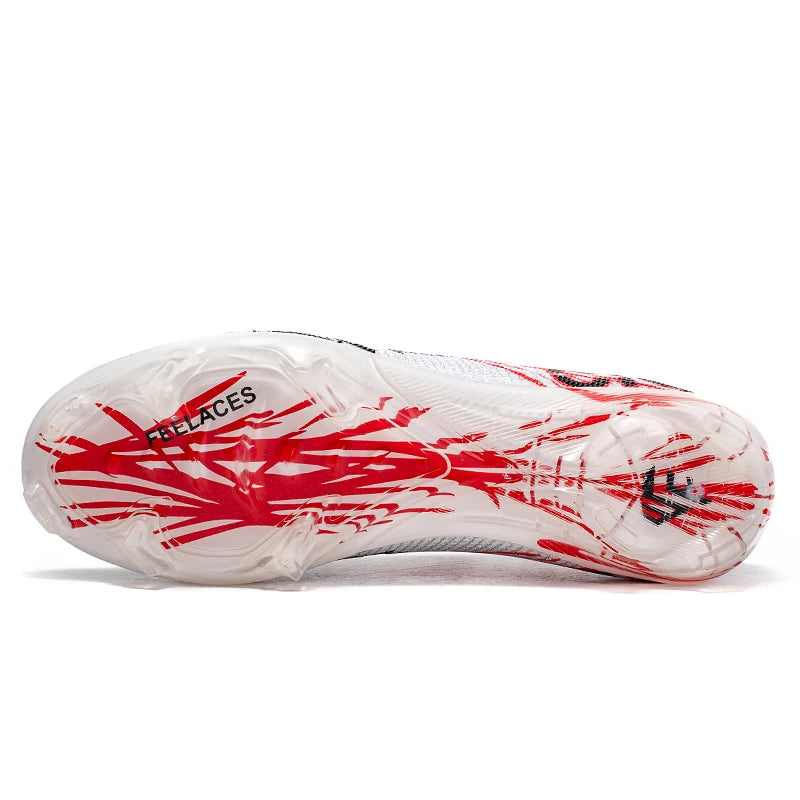 Chaussures de football professionnelles, crampons antidérapants, chaussures de soccer pour hommes, baskets d'entraînement pour terrain en gazon et extérieur