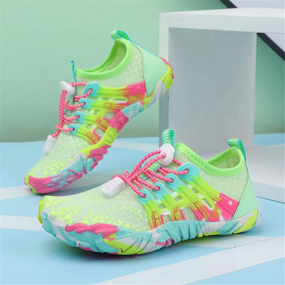 12 Farben Wasserschuhe für Kinder, Sommer, Strand, Five Fingers, Barfuß, Schwimmen, Aqua-Schuhe, schnell trocknend, Meer, Fluss, Kindersneaker