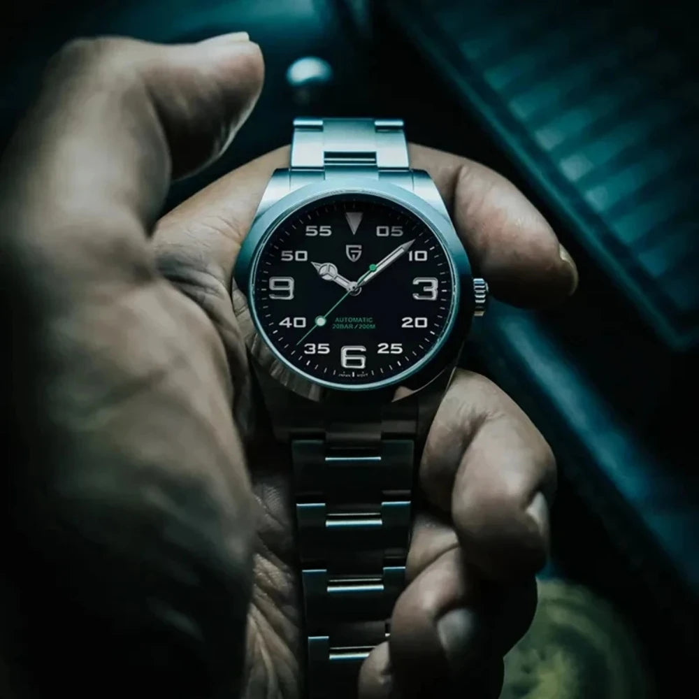 PAGANI DESIGN PD-1692 Men's Automatic Watches 40MM Stainless Steel Mechanical Wristwatch Sapphire AR Coated Waterproof Watch V3