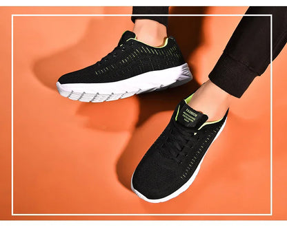 Sports Men's Running Jogging Shoes Casual Sneakers Outdoor Lace-Up Breathable Mesh Light Tennis Outdoor Walking Size 39-46