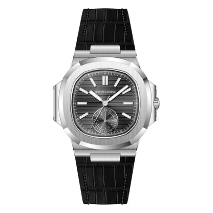 Specht & Söhne New Classic 40.8MM Ultrathin Watch For Men Japan VH60 Movt Sapphire Crystal 5980 Sports Wristwatch 50M Waterproof