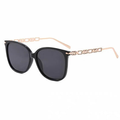 European and American men's and women's fashionable retro sunglasses with multiple colors, versatile for summer sun shading and