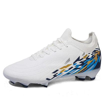 Casual Comfortable Men Sports Shoes Soccer Shoes Men Anti-slip Outdoor Grass Training Breathable Lace-up Football Boots