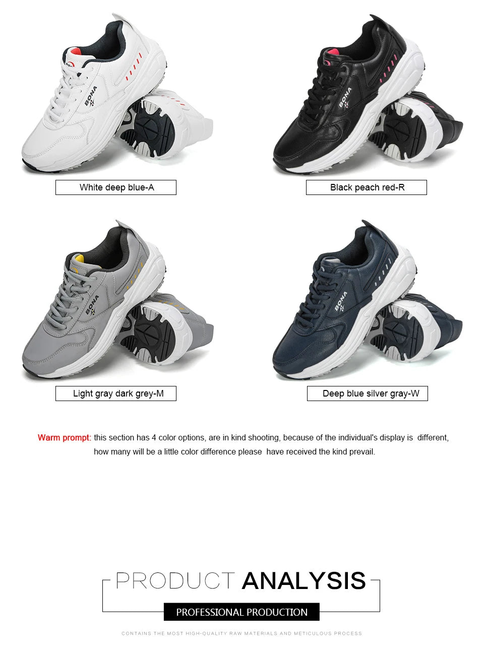 BONA New Designers Classics cipők, futócipők, női szabadtéri sportcipők, kényelmes futócipők, női sétálócipők