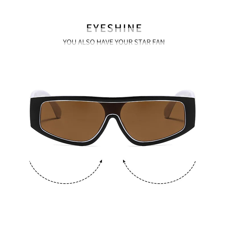 Vintage Oval Sunglasses Women Luxury Brand Designer Cat Eye Sun Glasses Retro Black White Glasses Ladies Goggle UV400 Eyewear