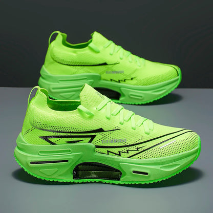 Unisex-Sportschuhe, trendig, atmungsaktives Mesh, weiche Sohle, stoßdämpfend, strapazierfähig, für Teenager, professionelle Laufschuhe für Herren