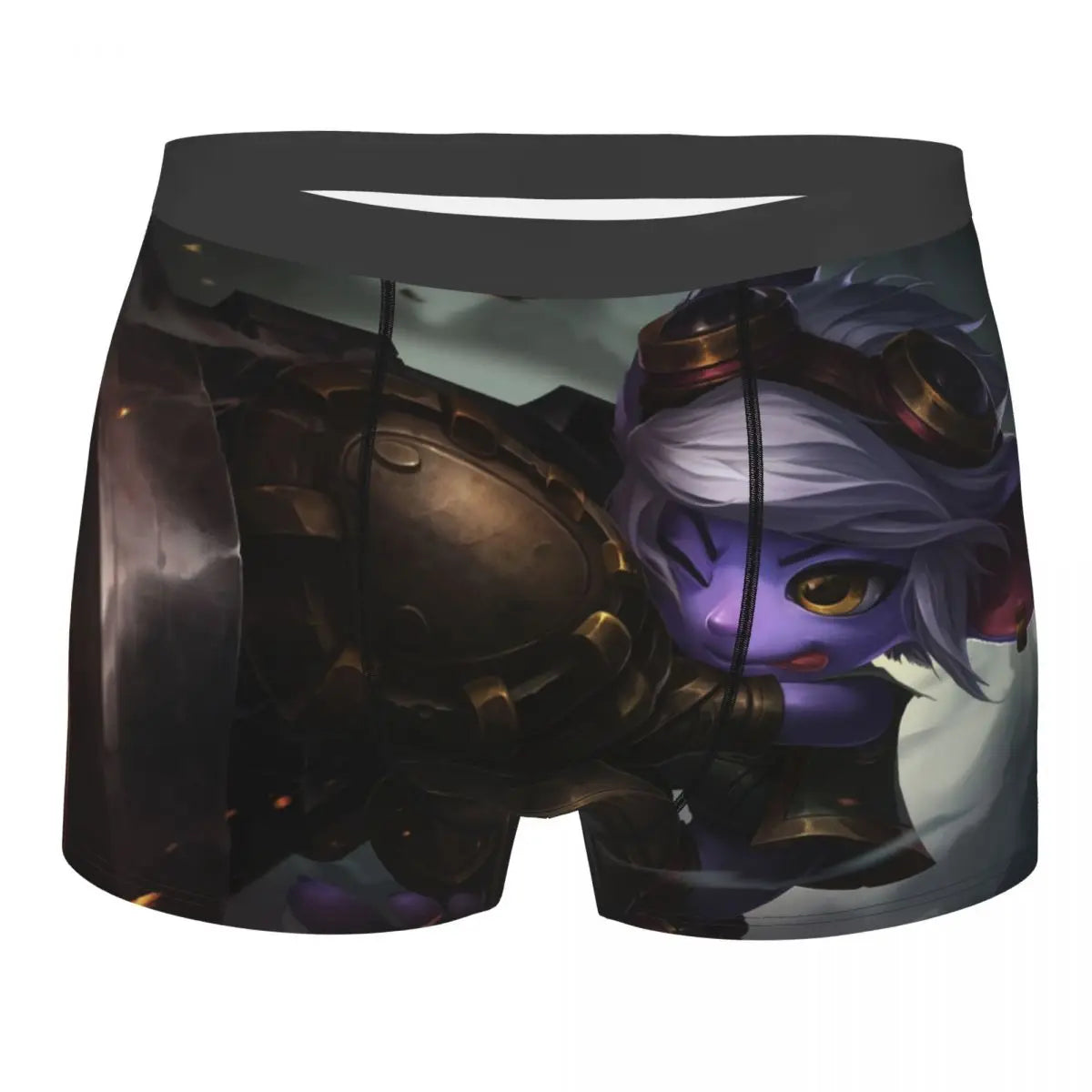 Ornn League of Legends LOL Jogos MOBA Cuecas Cuecas respiráveis Roupa interior masculina Calções sensuais Boxers