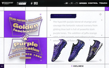 Scarpe da calcio KELME per adulti da uomo Disease Electric 3.0, tacchetti corti MG, scarpe professionali per partite e allenamento, traspiranti