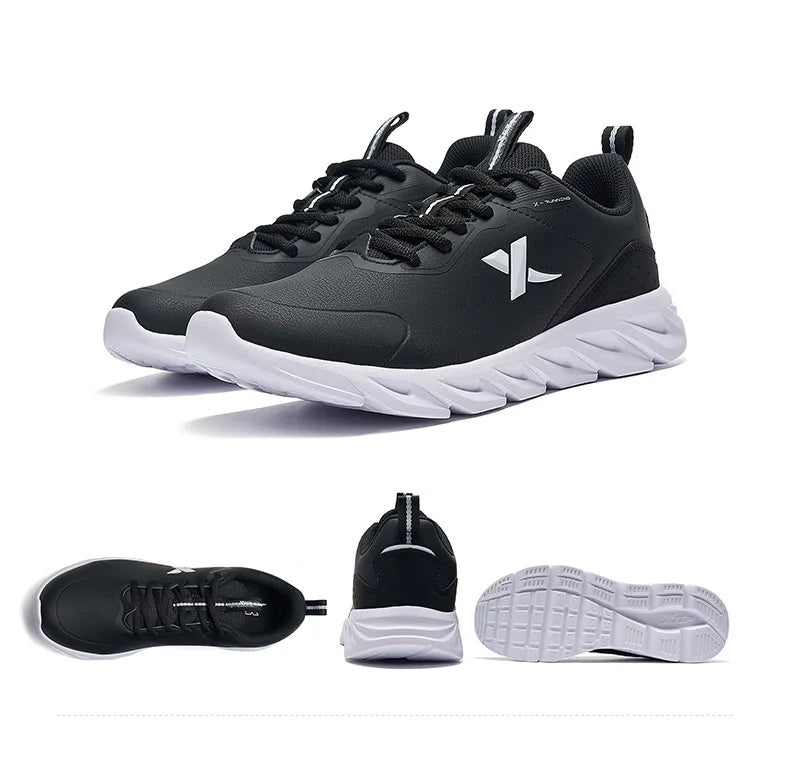 Buty do biegania Xtep dla mężczyzn – zimowe, uliczne, codzienne buty sportowe dla mężczyzn, odporne na zużycie, z amortyzacją i wsparciem, trampki 879419110080