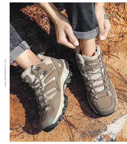 Zapatillas de senderismo unisex, zapatillas deportivas para actividades al aire libre, botas de acampada, zapatillas impermeables de mujer para caminar, zapatillas de senderismo antideslizantes