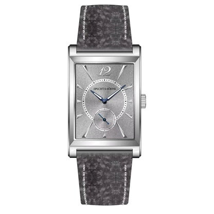 Orologio da uomo in acciaio inossidabile. Forma della cassa: rettangolare