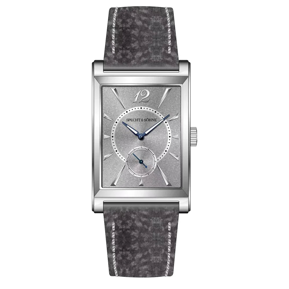 Specht & Söhne 2025 New fashion Square Watch For Men Chronograph Sports Watches Stainless Steel Sapphire Crystal 50M Waterproof