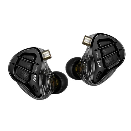 KZ ZAR pilote hybride moniteur intra-auriculaire 1DD + 7BA écouteur HiFi 2Pin casque filaire musique DJ casque Sport jeu écouteurs ZAX ZAS ZSX