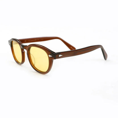 Polarized Sunglasses Men Sun Glasses Woman Johnny Depp Lemtosh Luxury Brand Vintage Acetate Frame Goggles