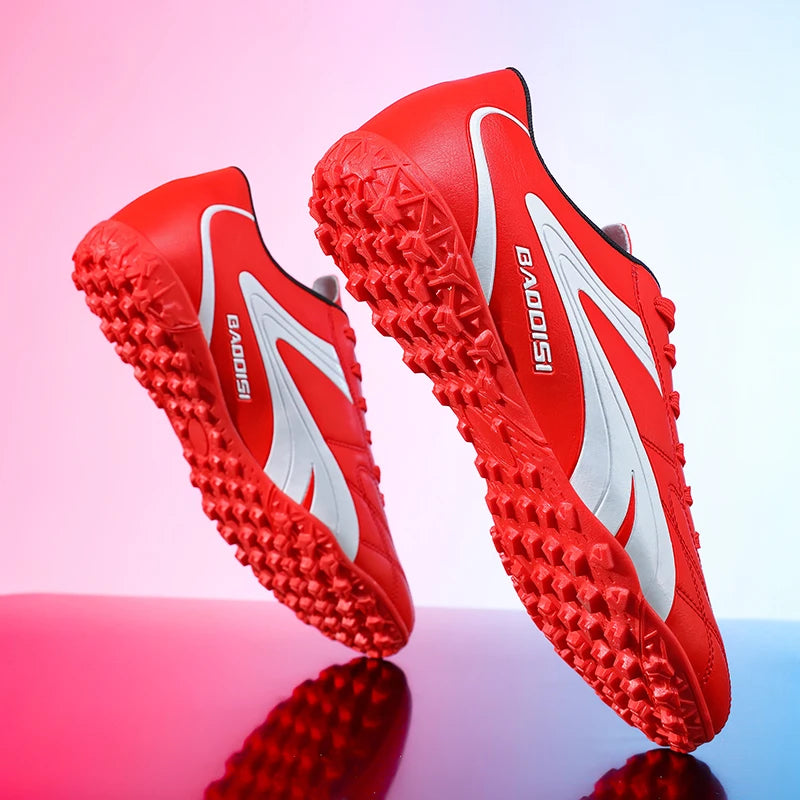 Men Soccer Shoes Breathable Football Boots Futsal Ultralight Professional Training Sneakers Unisex Grass Cleats Match Sport